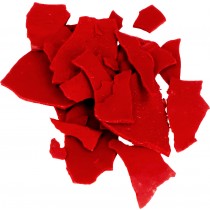 Pastilles de paraffine rouge 5 gr pour bougies - Artemio