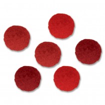 30 Pompons rouges 1,5 cm- Artemio