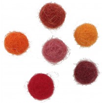 60 pompons en laine feutrée 1 cm - Artemio