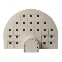 Calendrier de l'Avent igloo 44,5x15,5x32 cm - Artemio