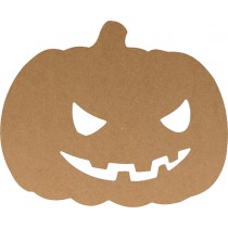 Silhouette citrouille - 25x20,5 cm - MDF - Silhwood