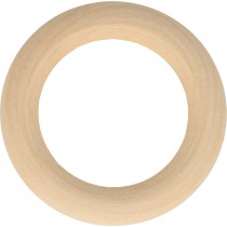 4 anneaux en bois 6 cm - Artemio