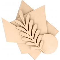 Kit décoration 17x20 cm - bois - Artemio