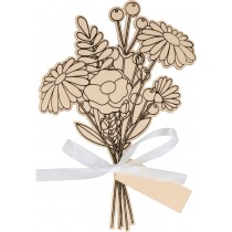 Bouquet de fleurs 13,2x19 cm - Artemio