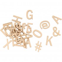 136  alphabet bois - 2,2 cm - Artemio