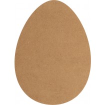 Silhouette oeuf 11x15 cm - MDF - Silhwood