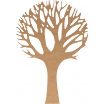 Silhouette arbre 17,5x25 cm - MDF - Silhwood
