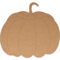 Silhouette citrouille 23x25 cm - MDF - Silhwood
