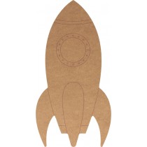 Silhouette fusée 12,5x25 cm - MDF - Silhwood