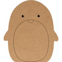 Silhouette pingouin 13x15 cm - MDF - Silhwood