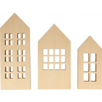 3 maisons en bois - Artemio