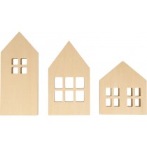 3 maisons en bois - Artemio