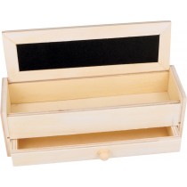 Plumier en bois 21,5x8 cm - Artemio