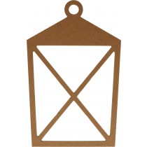 Silhouette lanterne 16x25 cm - MDF - Silhwood