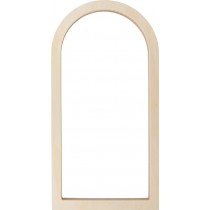 Silhouette ovale en bois - 16x31 cm - Artemio