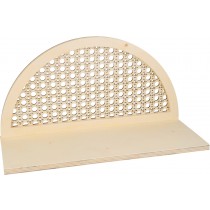 L'étagère en bois ajourée 30x16 cm - Artemio
