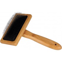 Brosse peigne macramé en bois 16 cm - Artemio