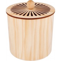 Boite de rangement en bois 18,5 cm - Artemio