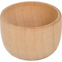 6 coquetiers en bois 4,5 cm - Artemio