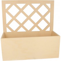 Bac de rangement en bois 29,5x13,5 cm - Artemio