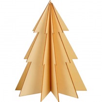 Silhouette 3D sapin 10,5x14 cm en bois - Artemio