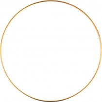Cercle  doré 20  cm - métal - Artemio