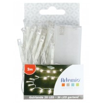 Guirlande led blanc 2 m - Artemio