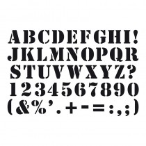 Pochoir alphabet 10x15 cm - Artemio