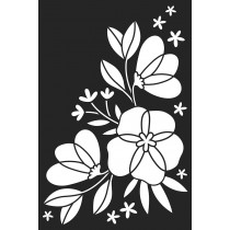 Pochoir fleurs - 10x15 cm - Artemio