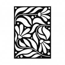 Pochoir fleur 21x29,7 cm - Artemio