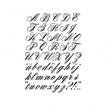 Pochoir alphabet 29,7x42 cm - Artemio