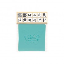 12 pochoirs sweet garden 9x9 cm - Artemio