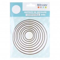 Matrices de découpe cercles - Artemio