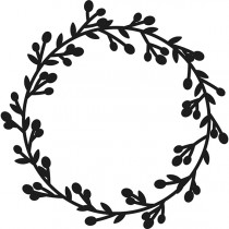 Matrice de découpe couronne 9,5 cm - Artemio