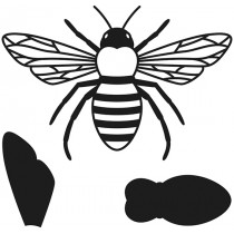 Matrice de découpe abeille 4,3x4,6 cm - Artemio