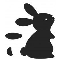  Matrice de découpe Lapin 5,8x8 cm - Artemio
