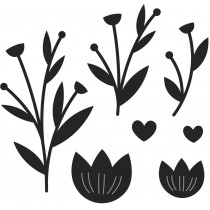 Matrices de découpe fleurs- Artemio