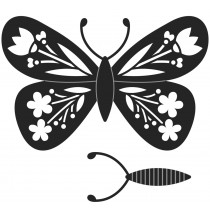 Matrice de découpe papillon - 8x5,3 cm - Artemio