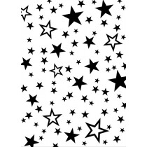 Matrice d'embossage étoiles 13x18 cm - Artemio