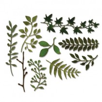 Thinlits die Garden greens - Sizzix