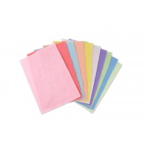 10 feuilles pastel felt - Sizzix