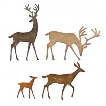 Thinlits die Darling Deer - Sizzix