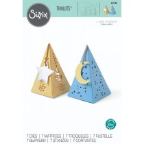 Thinlits die celestial favor box - Sizzix