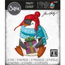 Thinlits die Colorize Pinguin Eugene - Sizzix