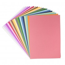 80 feuilles muted color cardstock - Sizzix