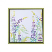 Layered stencil wildflower - Sizzix