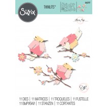 
Thinlits die painted birds - Sizzix