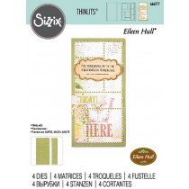 Thinlits die mini slimline & tickets - Sizzix