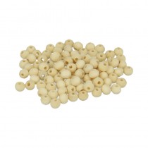 260 perles rondes bois 5 mm - Artemio