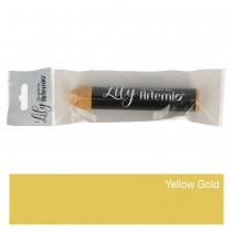 Stick Lily Yellow gold peinture à l'huile - Artemio